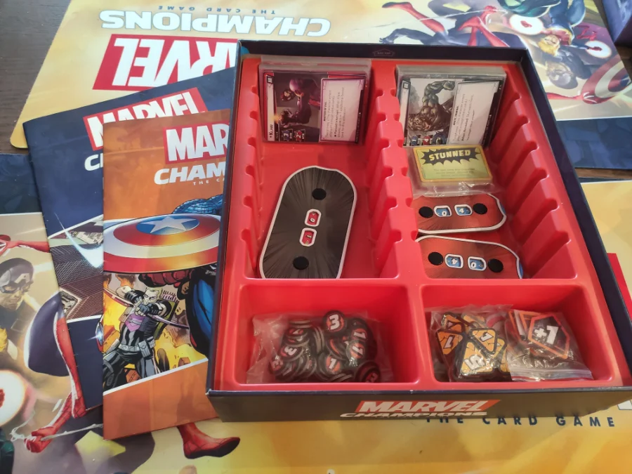 Marvel Champions Core Set Inside The Box Marvel Champions Core Set Inside The Box