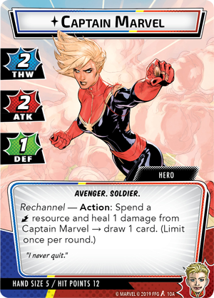 MC Card: Core Set 10 Captain Marvel