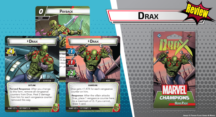 Drax, The Destroyer - Marvel Champions Banner