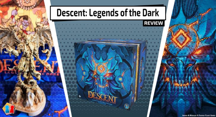 Descent: Legends of the Dark - Board Game Review Banner