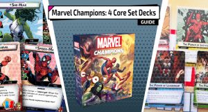 Marvel Champions: 4 Core Set Decks