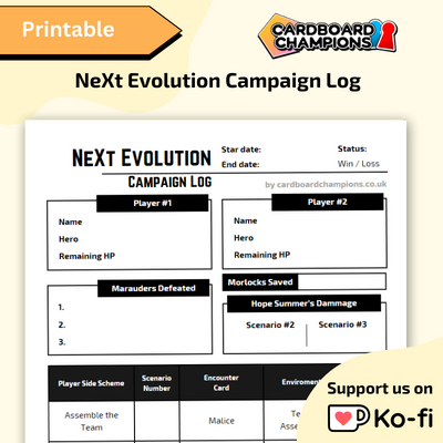 Next Evolution Campagin Log